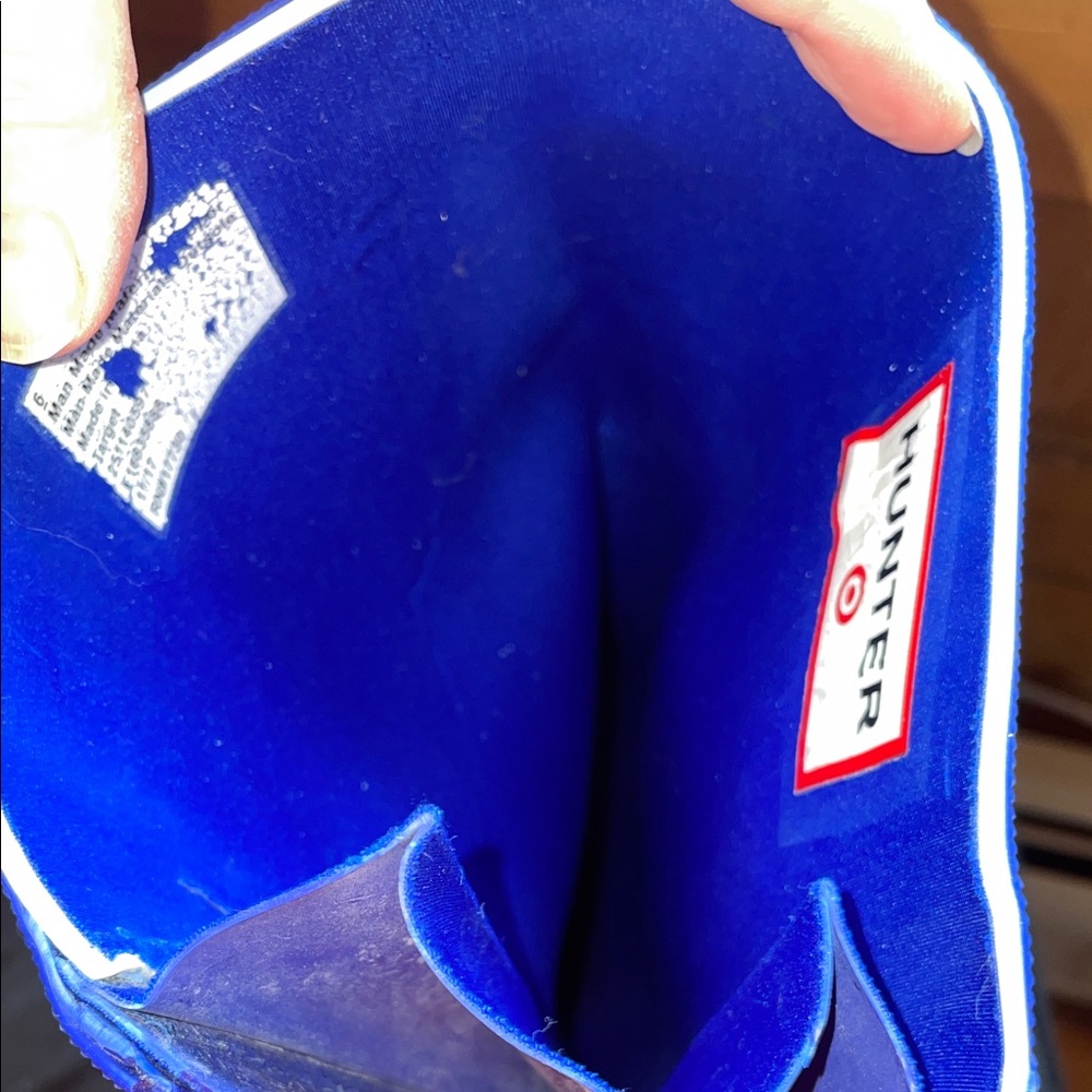 Hunter/Target collaboration Rain Boots - (6) Blue, Green - Picture 11 of 12